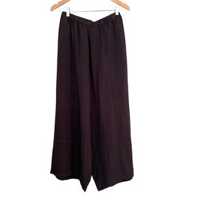 Wide crinkle Rayon Pants